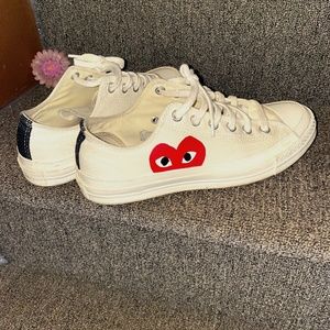 Converse+Comme Des Garcons Play Sneakers For Women